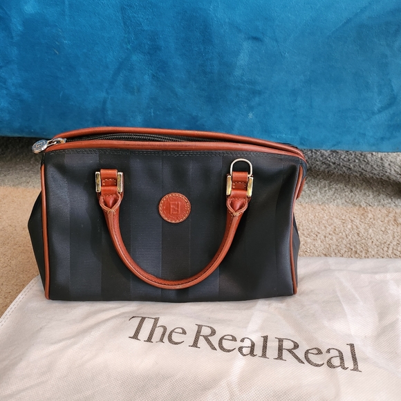 Genuine Vintage Fendi Convertible Boston purse - Picture 1 of 13